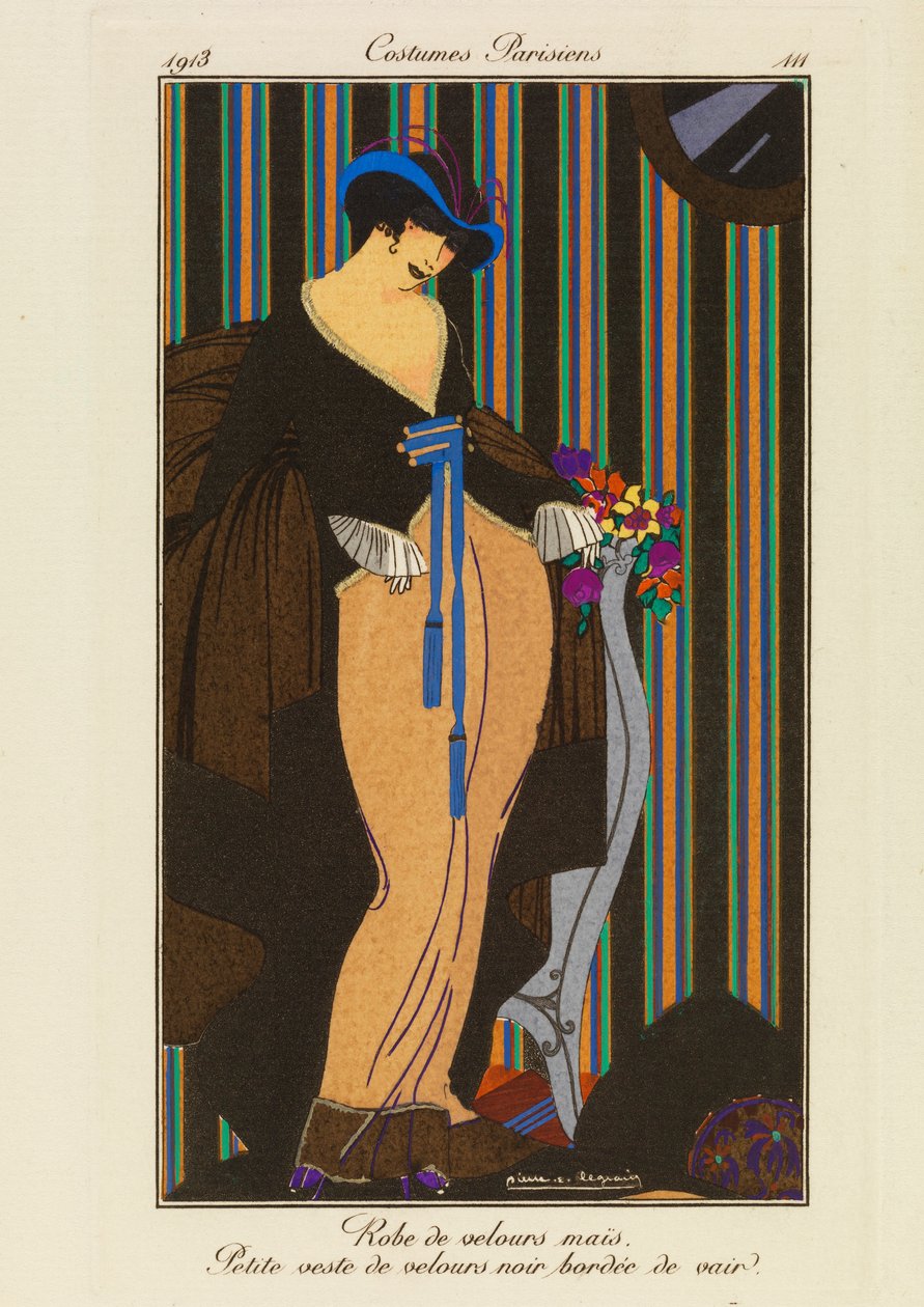 Levy 111 Costumes Parisiensista tekijältä Pierre E. Legrain