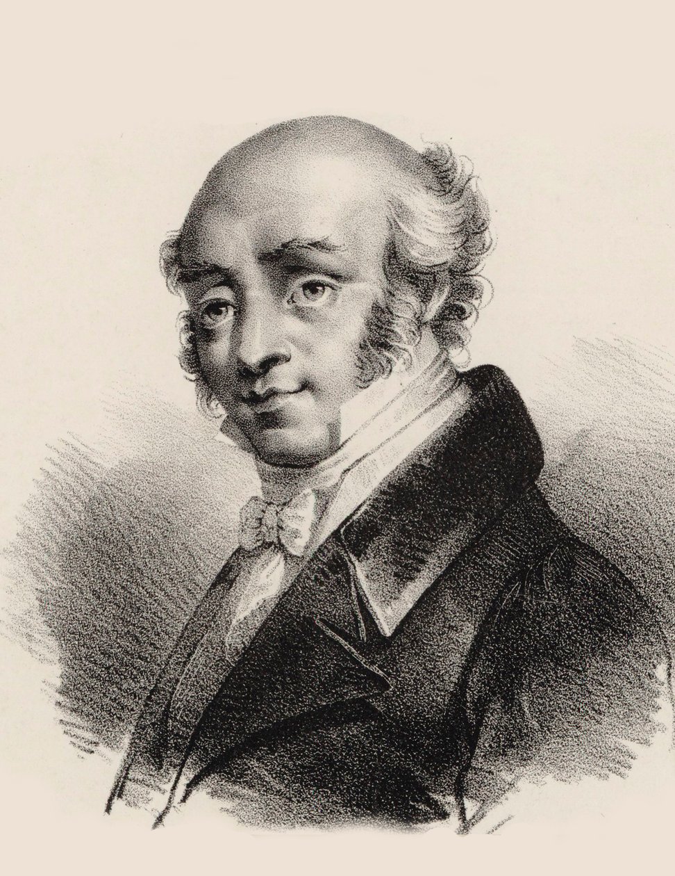 Muotokuva säveltäjä Giovanni Battista Viottista 1755-1824, noin 1820. tekijältä Pierre François Ducarme