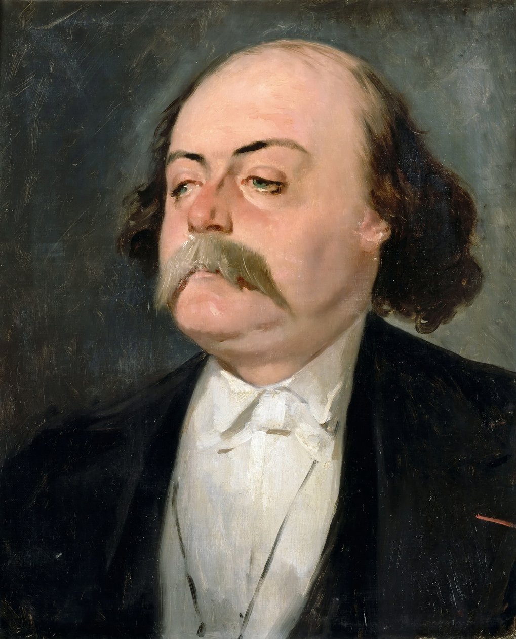 Gustave Flaubertin muotokuva 1821-1880 tekijältä Pierre François Eugène Giraud