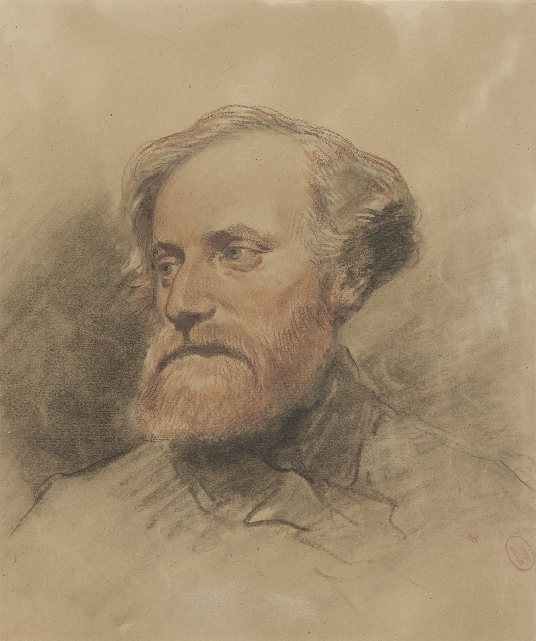 Taidemaalari Alexandre Gabriel Decampsin muotokuva tekijältä Pierre François Eugène Giraud