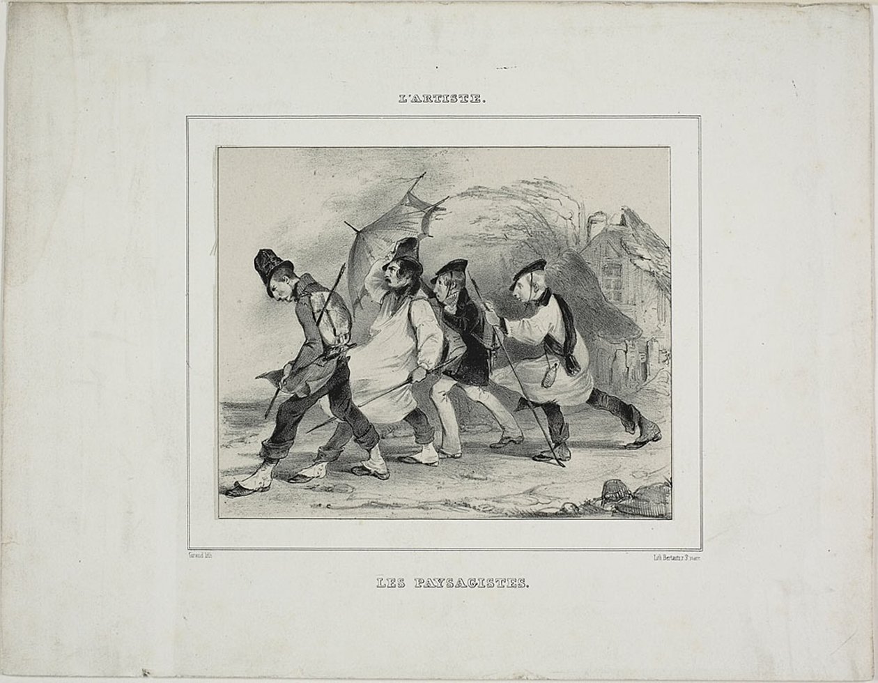 Maisemamaalarit tekijältä Pierre François Eugène Giraud
