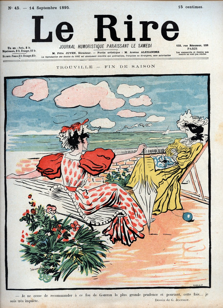 Trouvillen kauden loppu – Pierre Georges Jeanniot