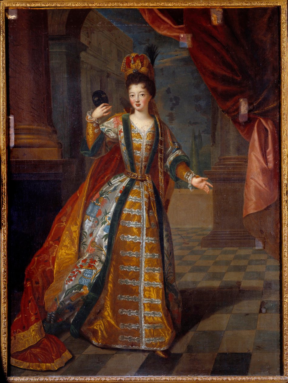 Rochechouart Mortemartin, Montespanin markiisitar (tai Madame de Montespan) (tai rouva de Montespanin) (1640-1707) julkea muotokuva Louis XIV:n ja Francoise Athenais