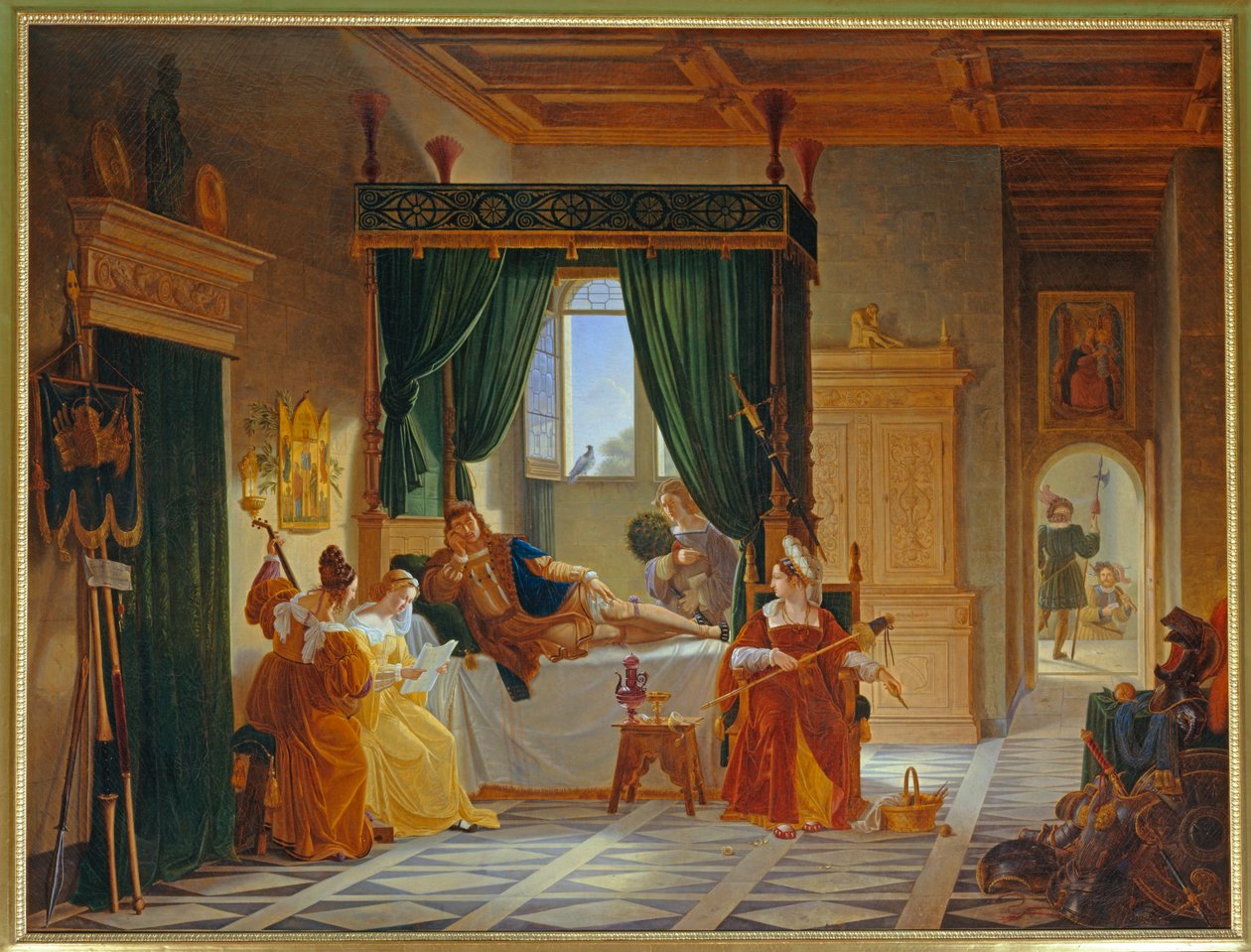 La convalescence de Bayard - Bayardin toipuminen ... tekijältä Pierre Henri Revoil