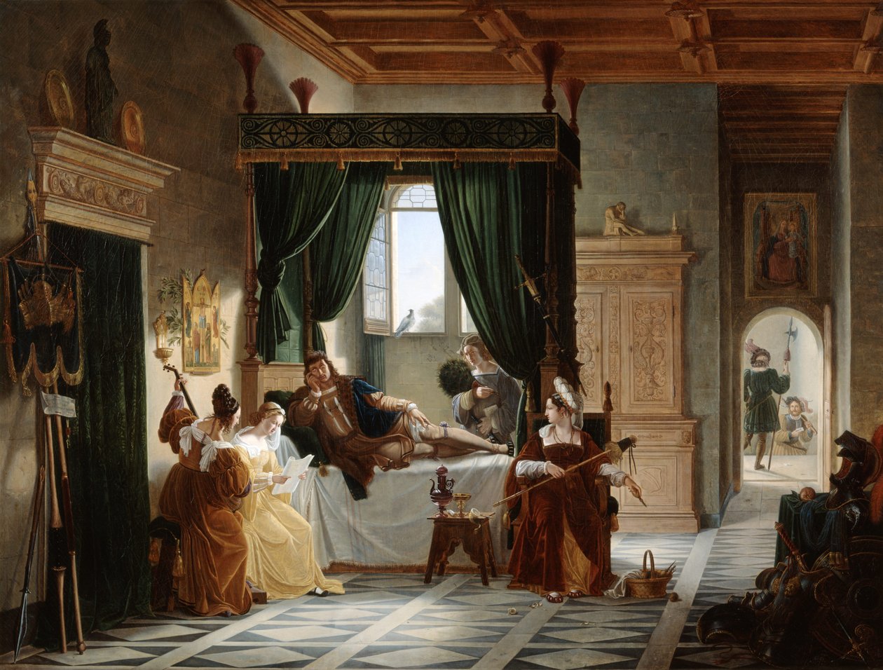 Bayardin toipuminen tekijältä Pierre Henri Revoil