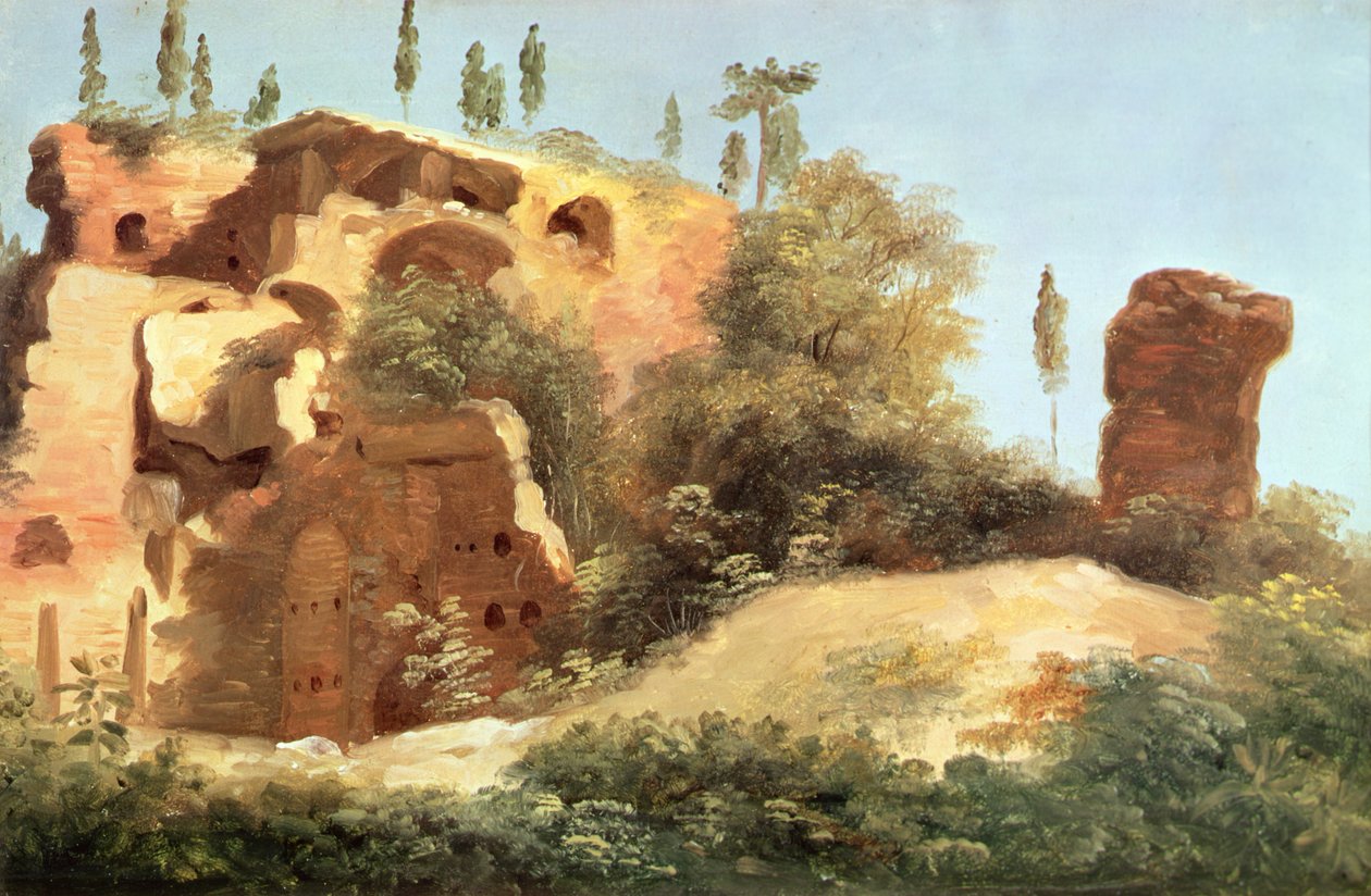 Villa Farnesen rauniot tekijältä Pierre Henri de Valenciennes