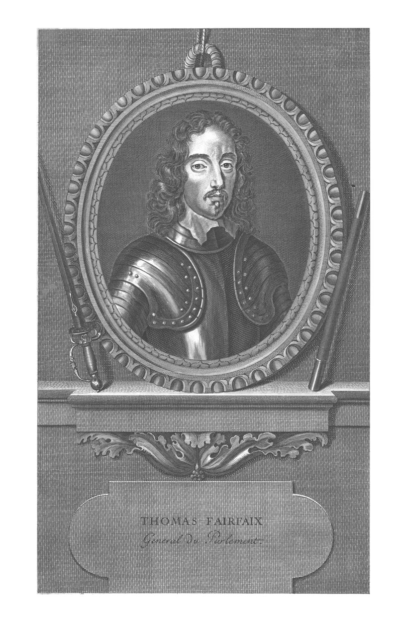 Thomas Fairfax, 1700-luvun alku. tekijältä Pierre Imbert Drevet