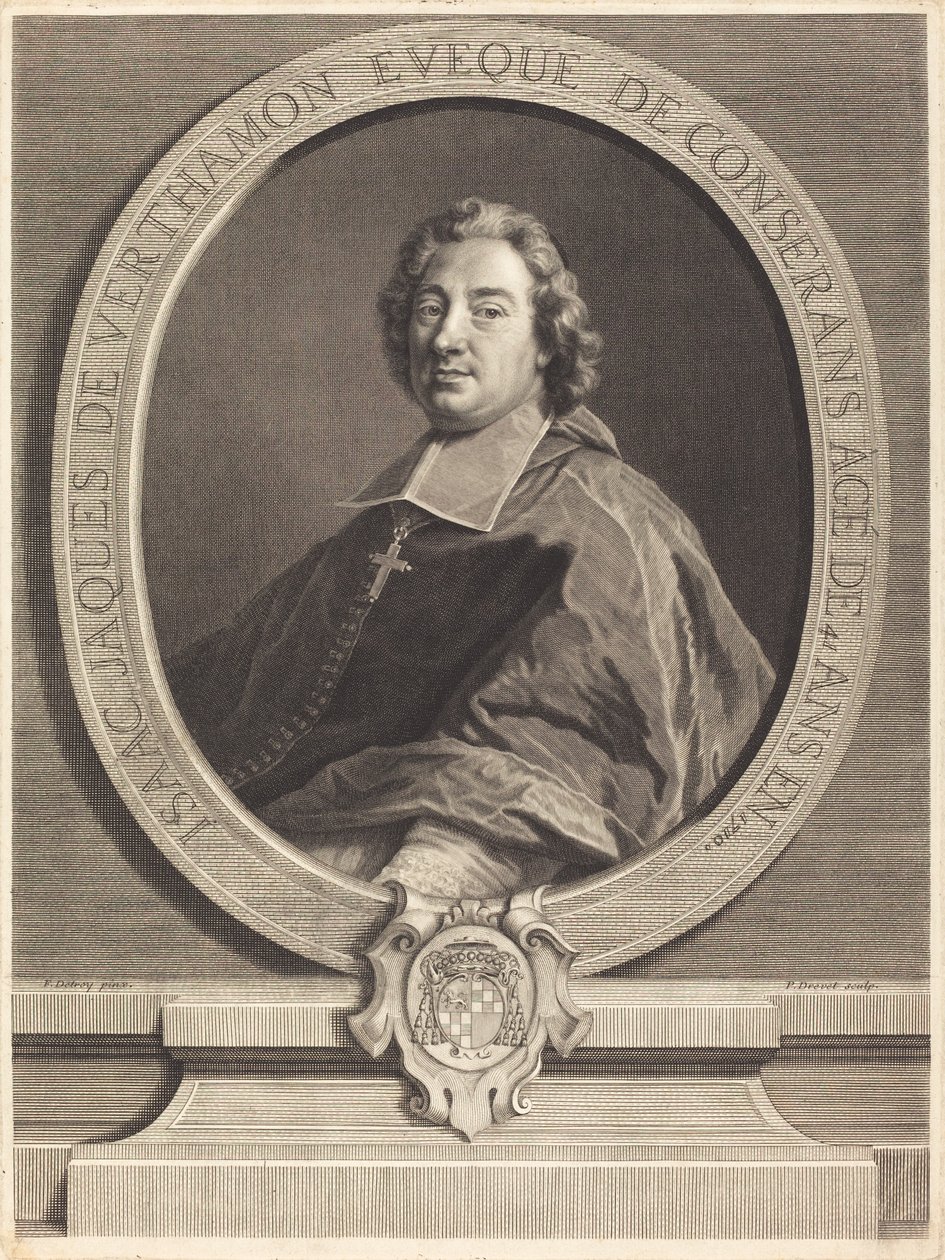 Isaac-Jacques de Verthamon tekijältä Pierre Imbert Drevet after François de Troy