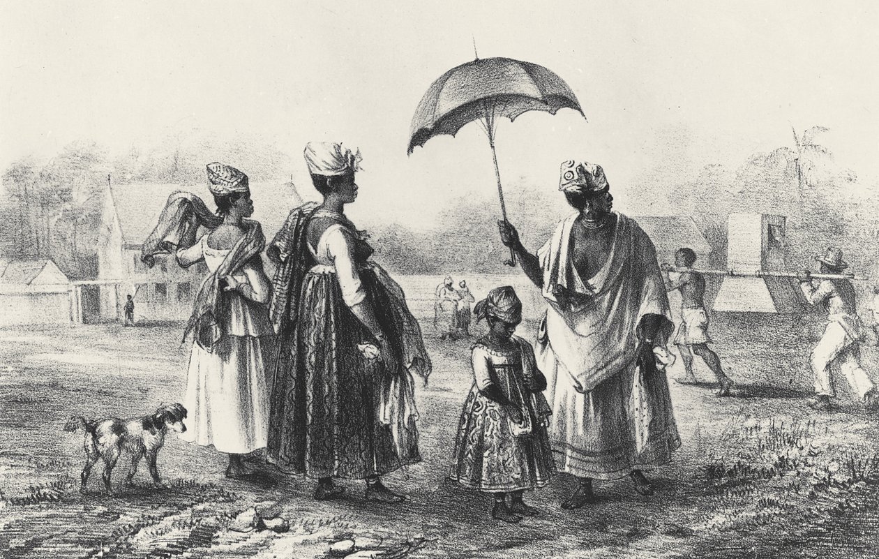Slave Traders with Children, 