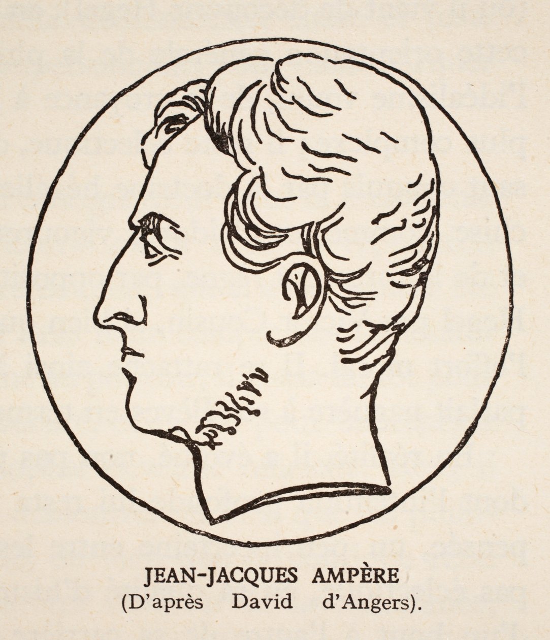 Jean-Jacques Ampere tekijältä Pierre Jean David d