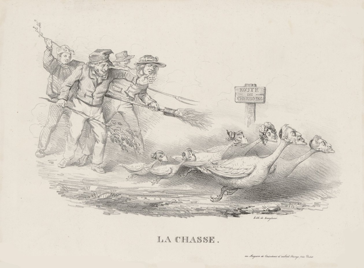 Chasse-CharlesX tekijältä Pierre Langlumé