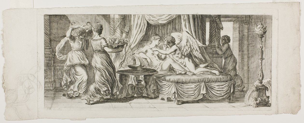 Cupid ja Psyche tekijältä Pierre Lelu