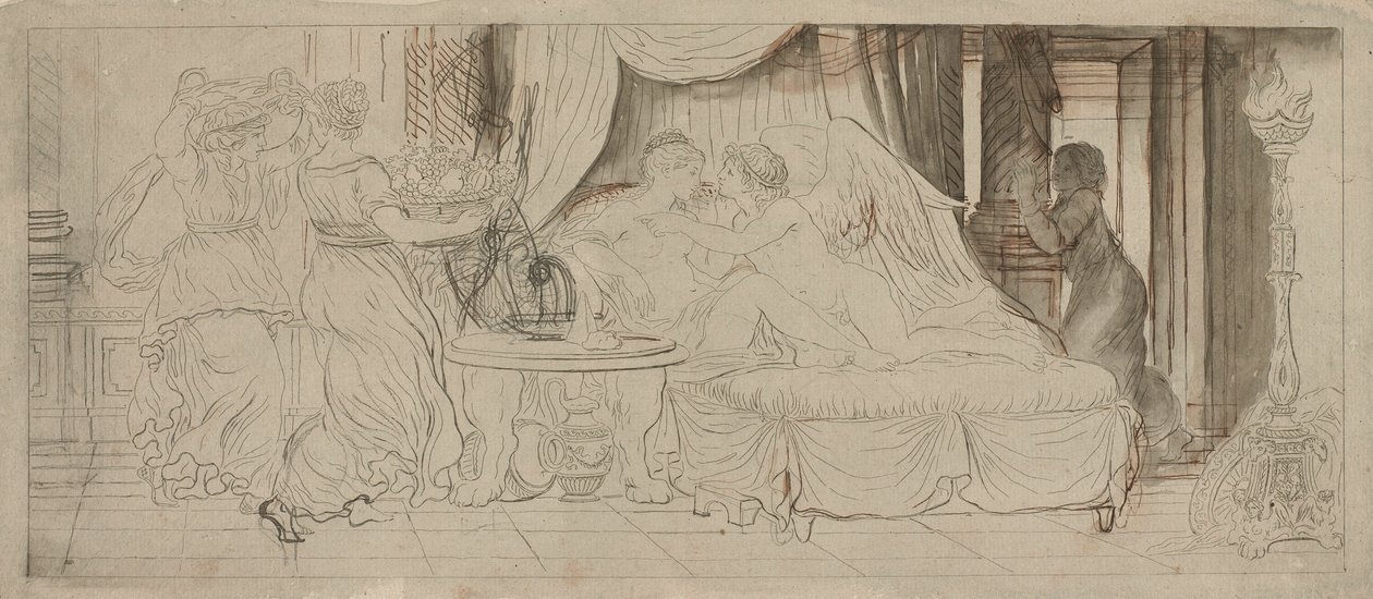 Cupid ja Psyche tekijältä Pierre Lelu