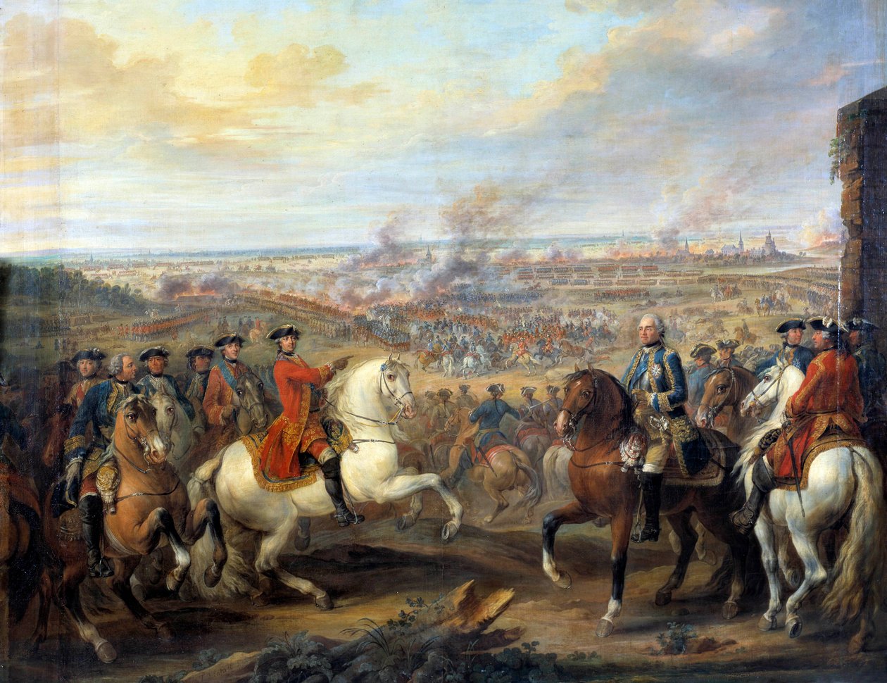 Fontenoyn taistelu 11.5.1745 tekijältä Pierre Lenfant
