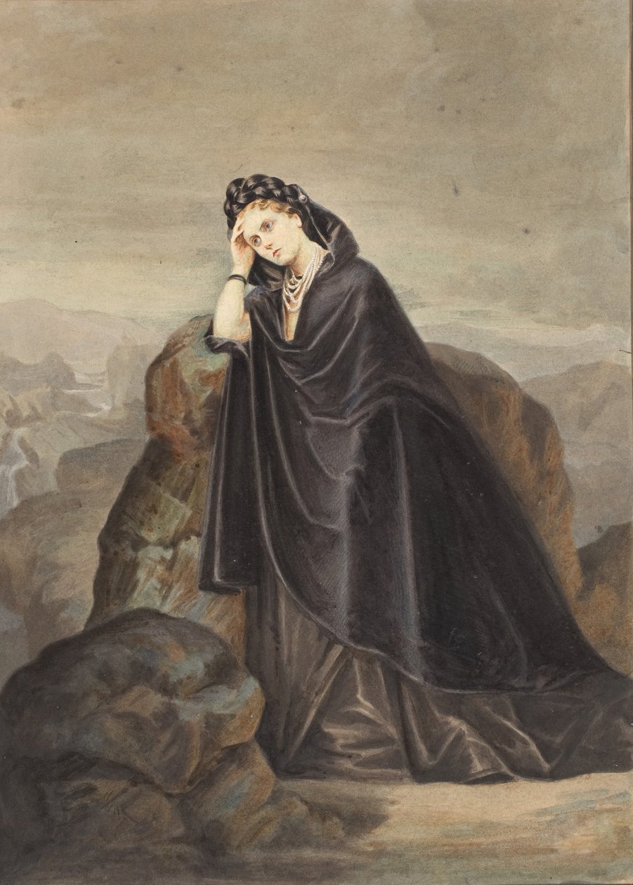 Beatrix, 1856-57, painettu 1861-67 tekijältä Pierre Louis Pierson