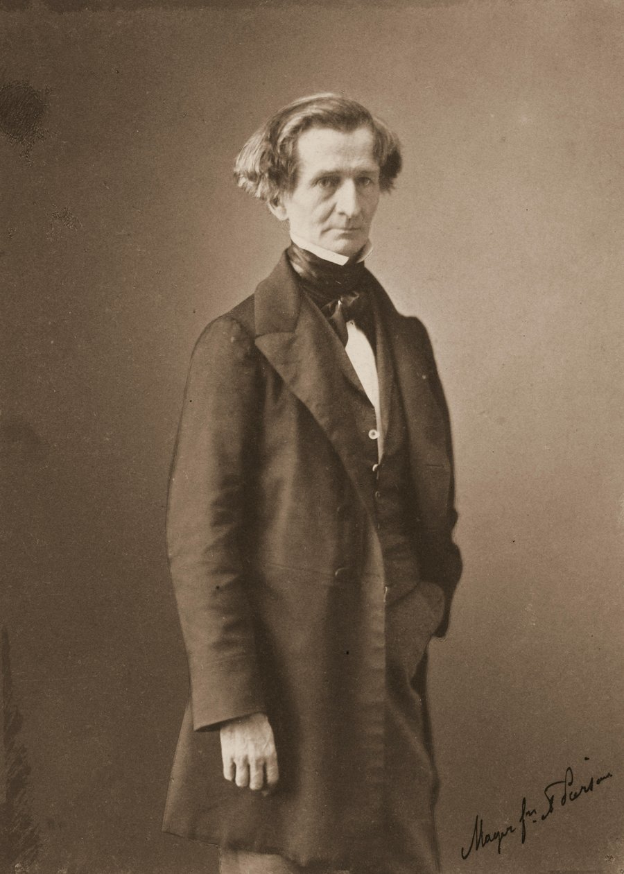 Hector Berliozin muotokuva 1803-1869, n. 1850 tekijältä Pierre Louis Pierson