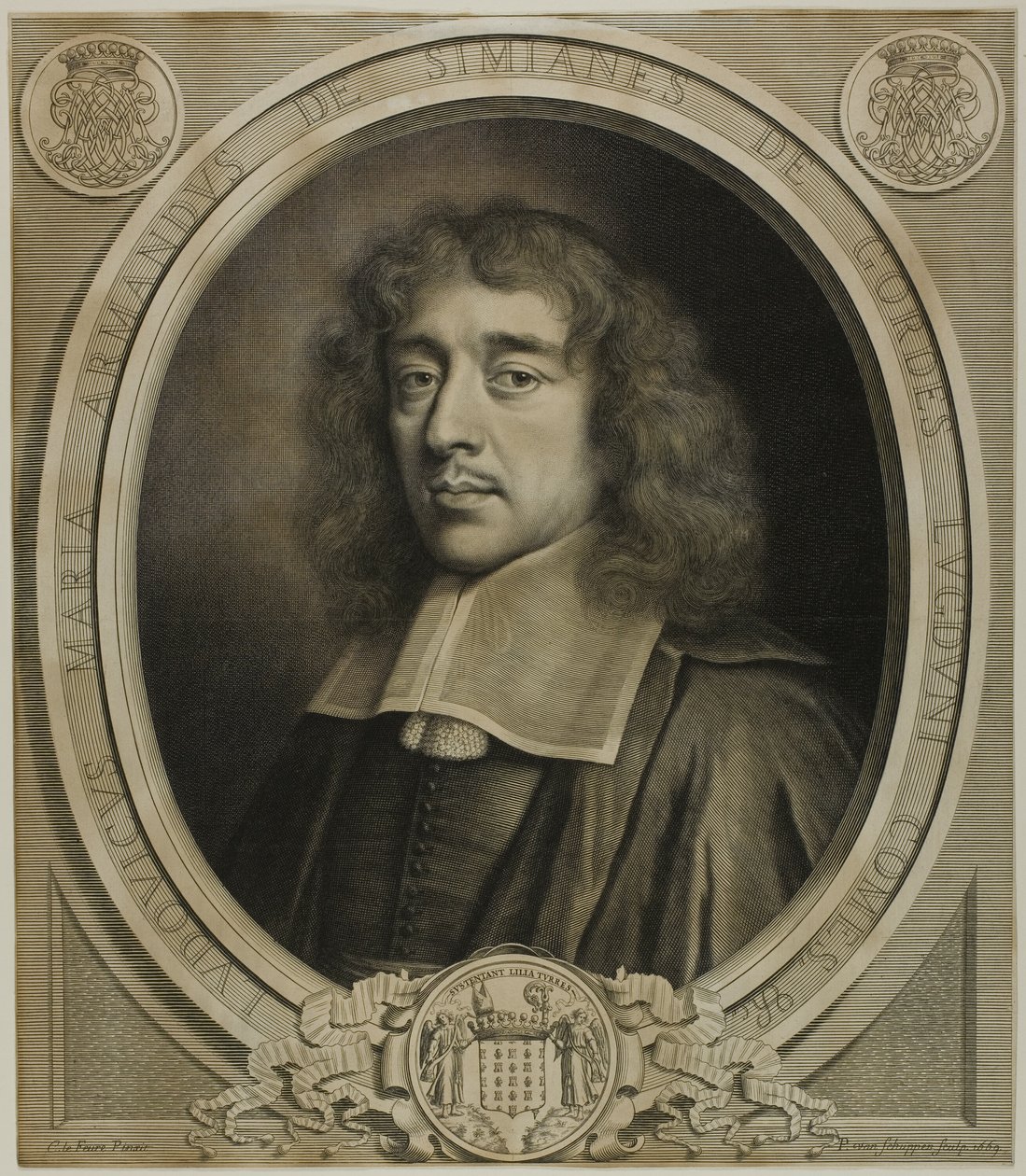 Louis-Marie-Armand de Simianes de Gordes tekijältä Pierre Louis van Schuppen