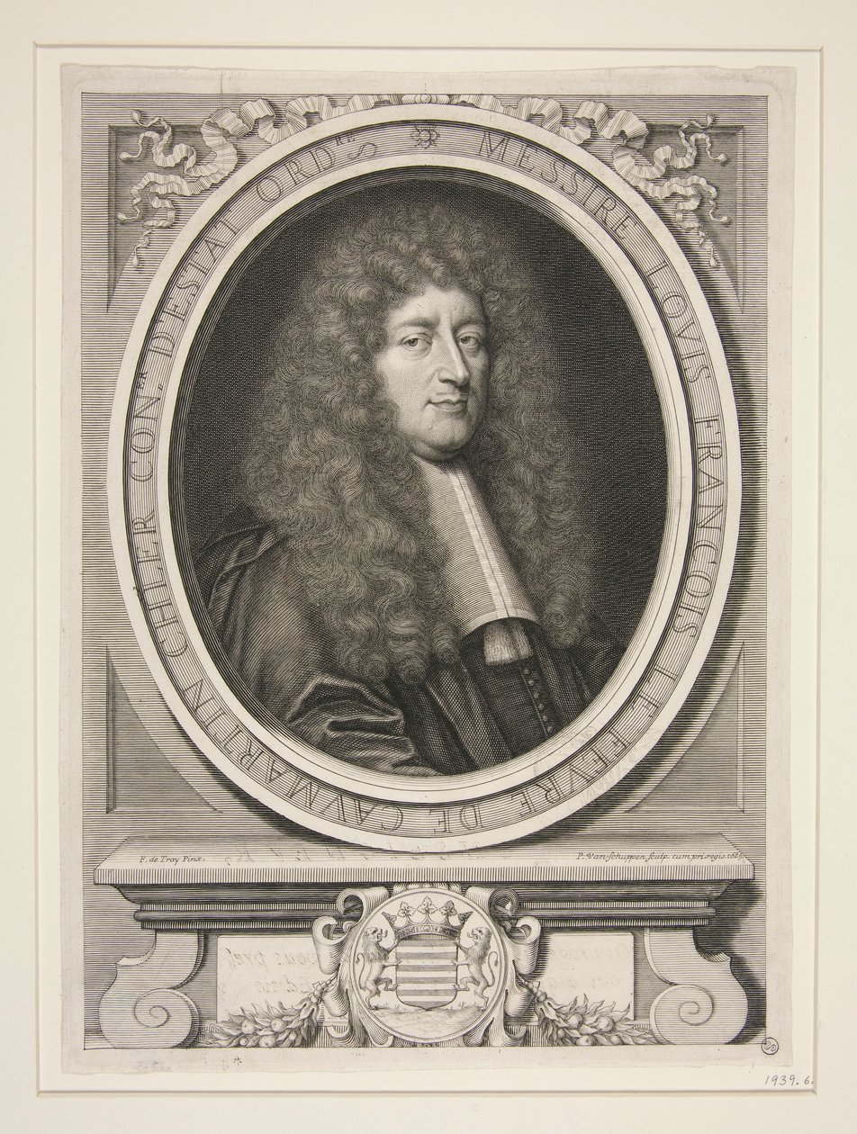 Louis Fran?ois le F?vre de Caumartin (1624-1687) tekijältä Pierre Louis van Schuppen