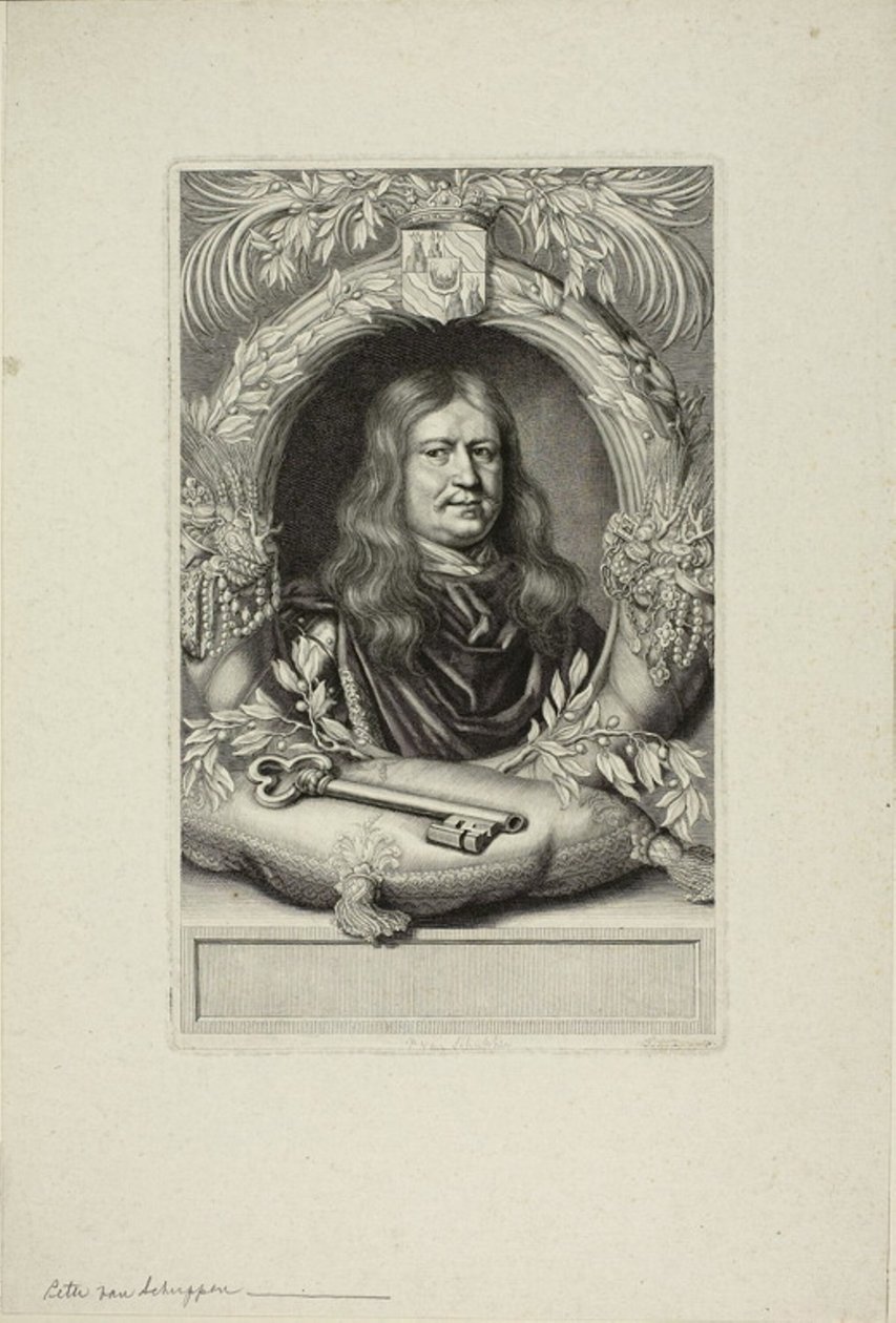 Miehen muotokuva tekijältä Pierre Louis van Schuppen