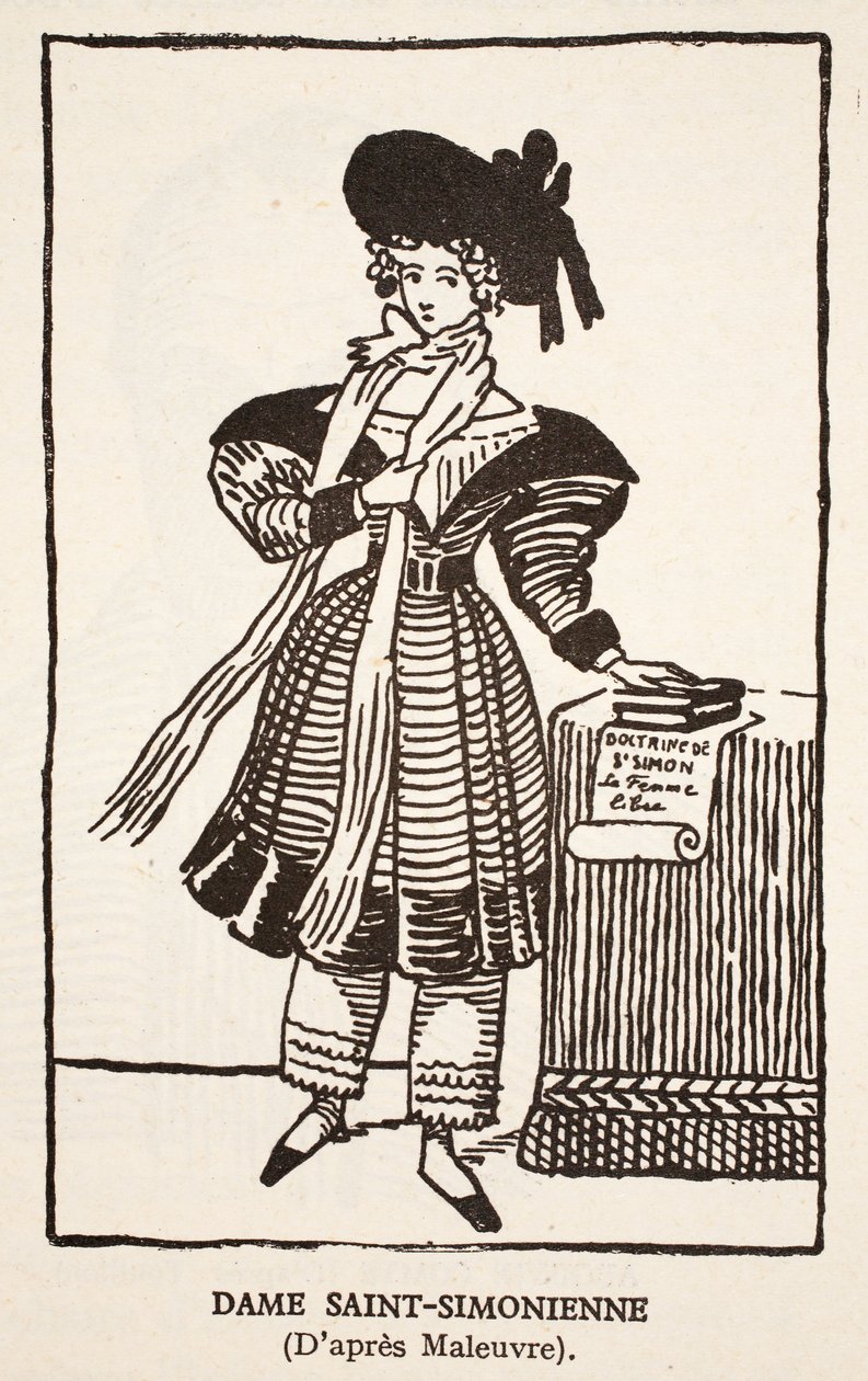 Lady Saint-Simonienne tekijältä Pierre Maleuvre