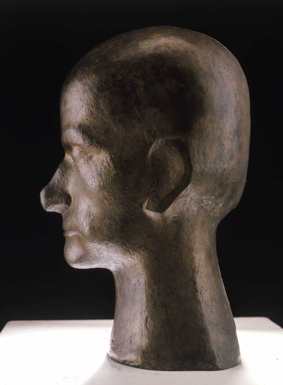 Baudelairen rintakuva, pronssi tekijältä Pierre Maurice Raymond Duchamp Villon