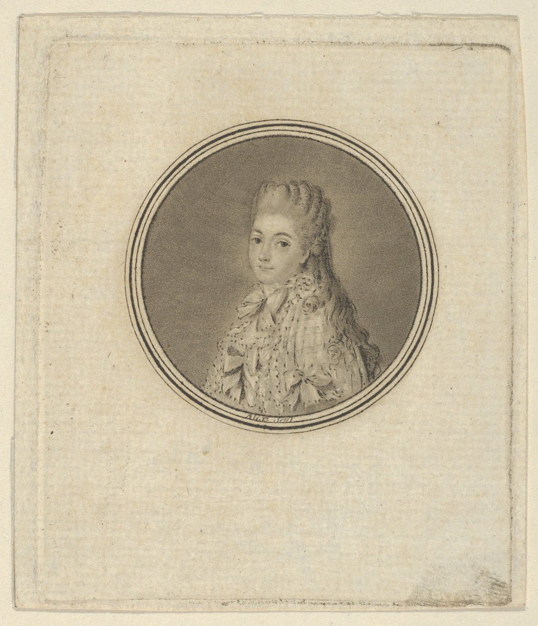 Anne de Chaumont-Guitry, Amblimontin kreivitär, 1780-1817. tekijältä Pierre Michel Alix