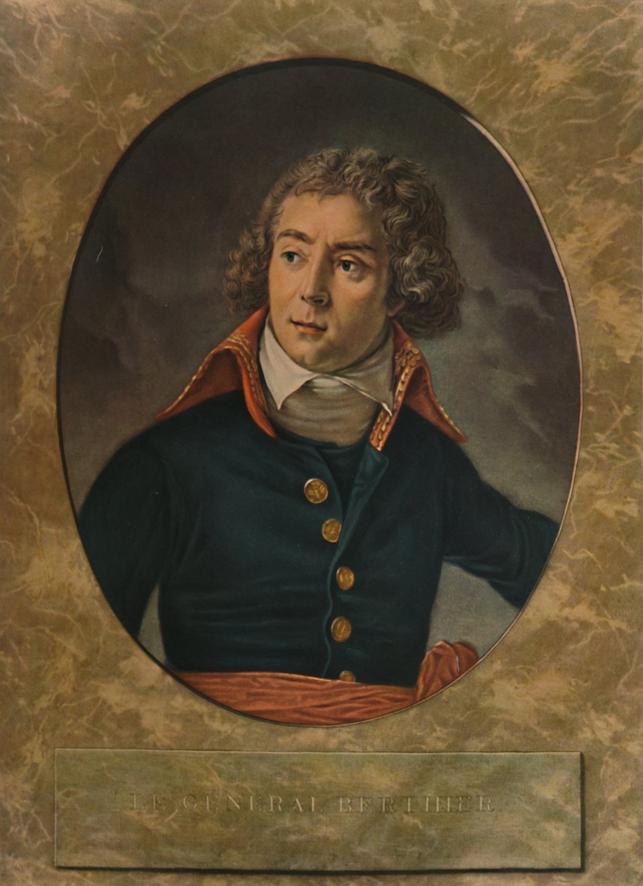Le General Berthier, 1700-luvun loppu, 1913 tekijältä Pierre Michel Alix