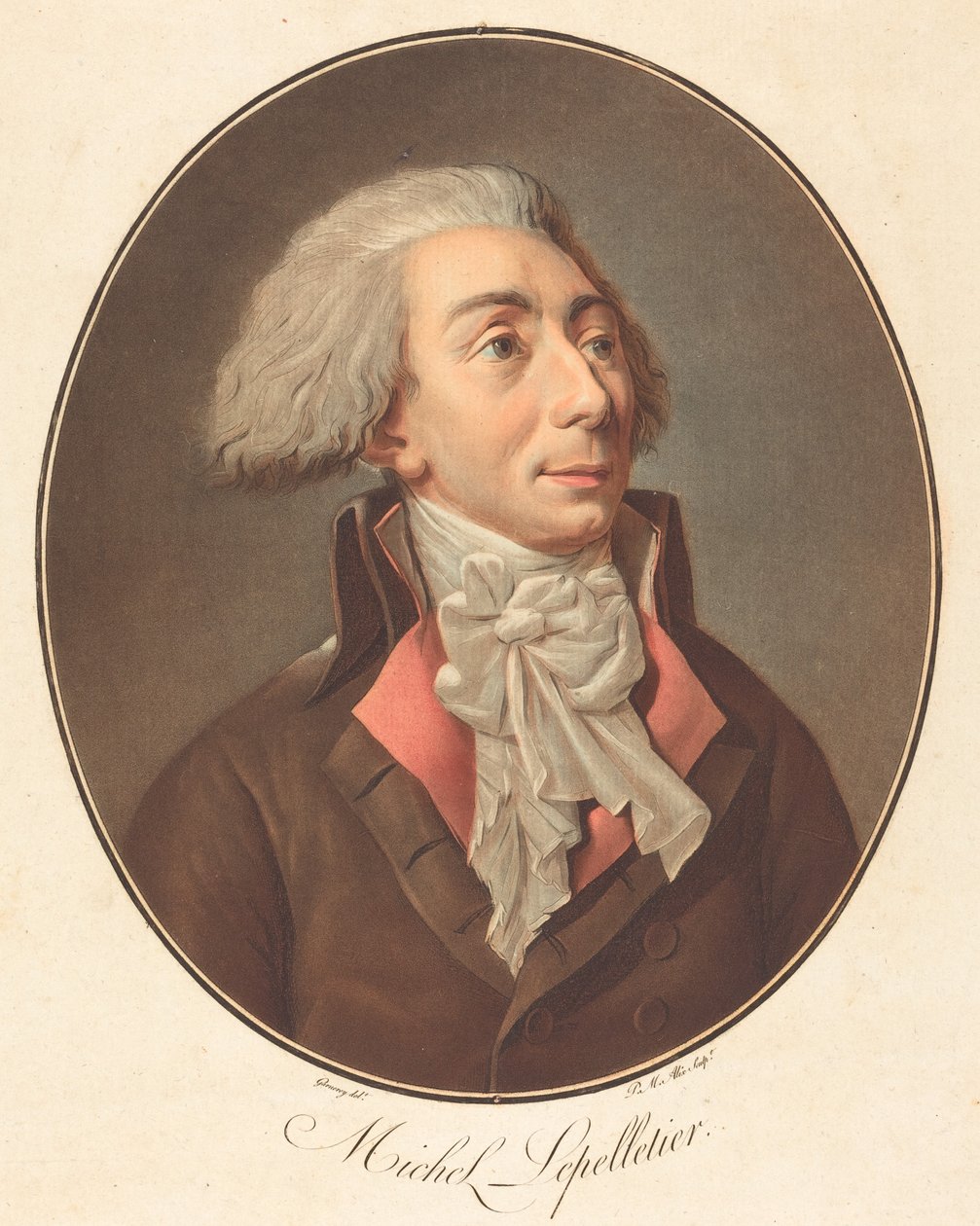 Michel Lepelletier, 1794. tekijältä Pierre Michel Alix