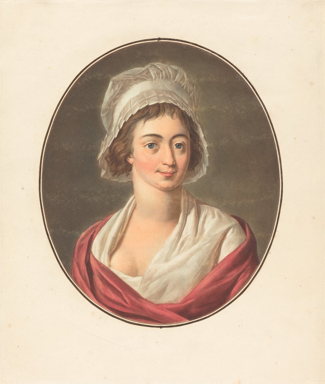 Charlotte Corday tekijältä Pierre Michel Alix after Jean François Garnerey