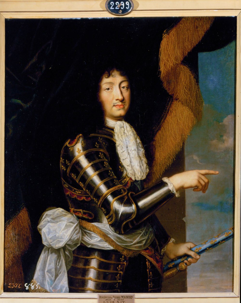 Ludvig XIV, Ranskan kuningas (maalaus kankaalle) tekijältä Pierre Mignard