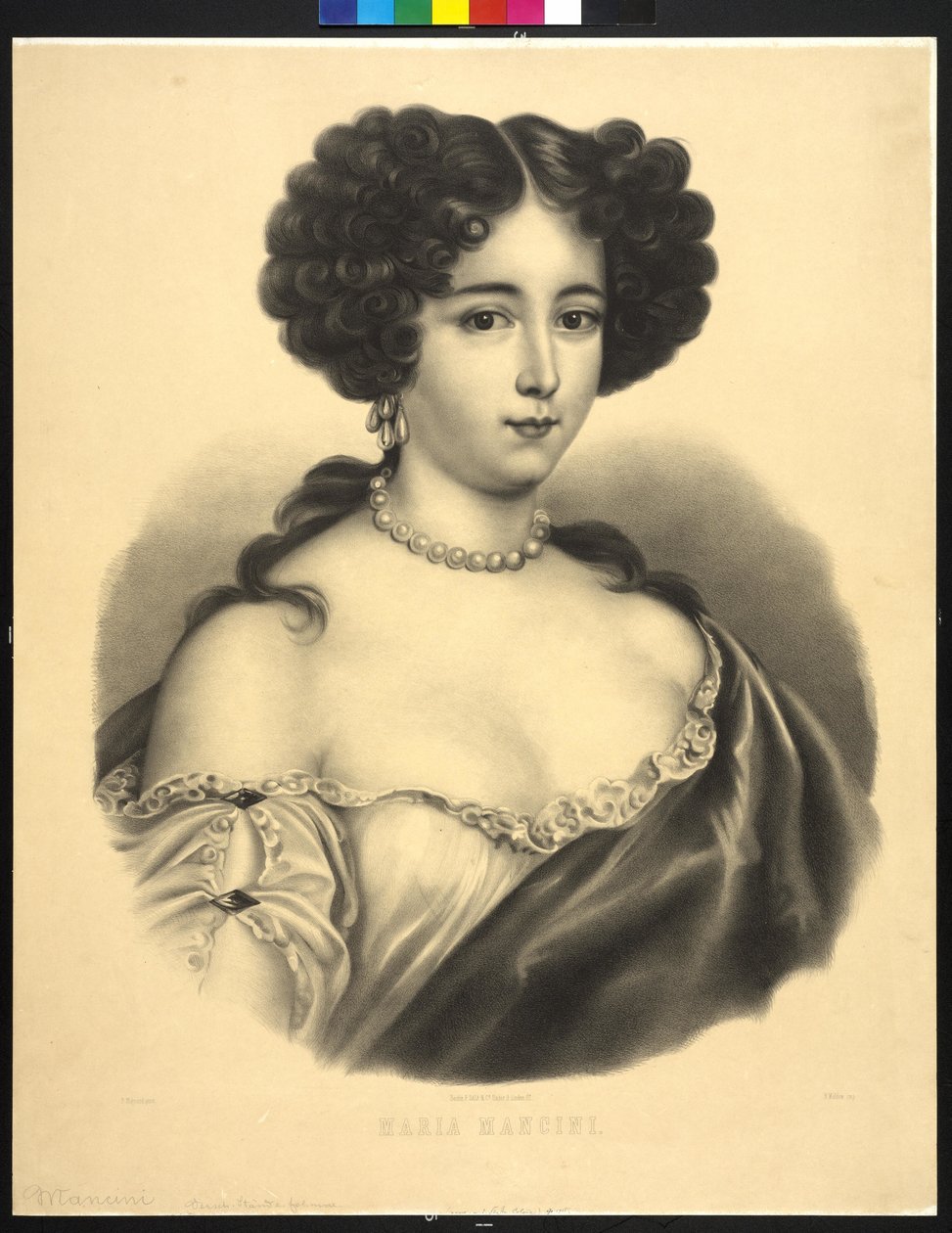 Mary Mancini tekijältä Pierre Mignard