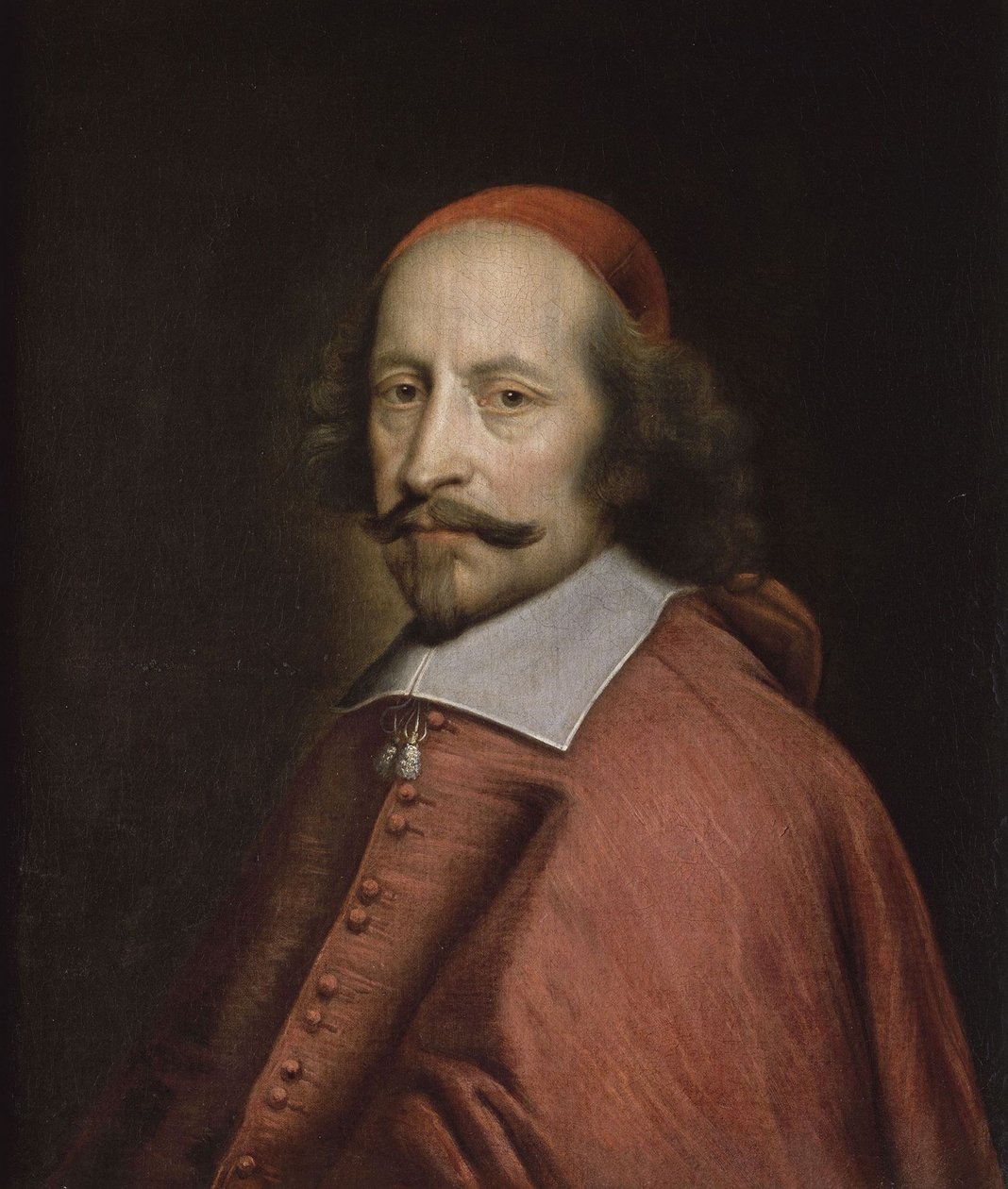 Kardinaali Mazarinin muotokuva, 1661 tekijältä Pierre Mignard