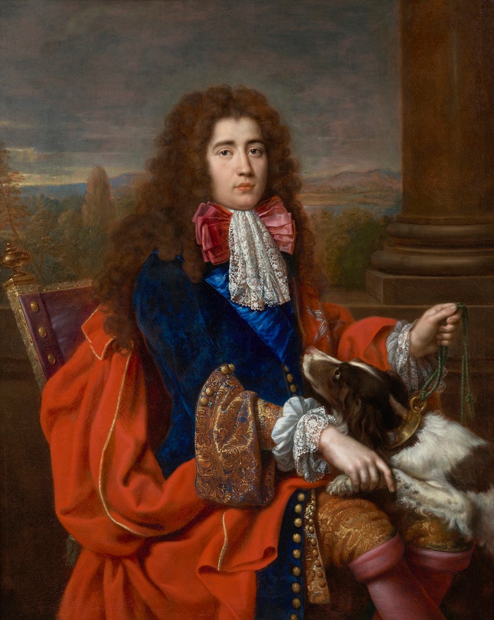 Louis François Marie Le Tellierin muotokuva, markiisi de Barbezieux 1668-1701, noin 1690. tekijältä Pierre Mignard