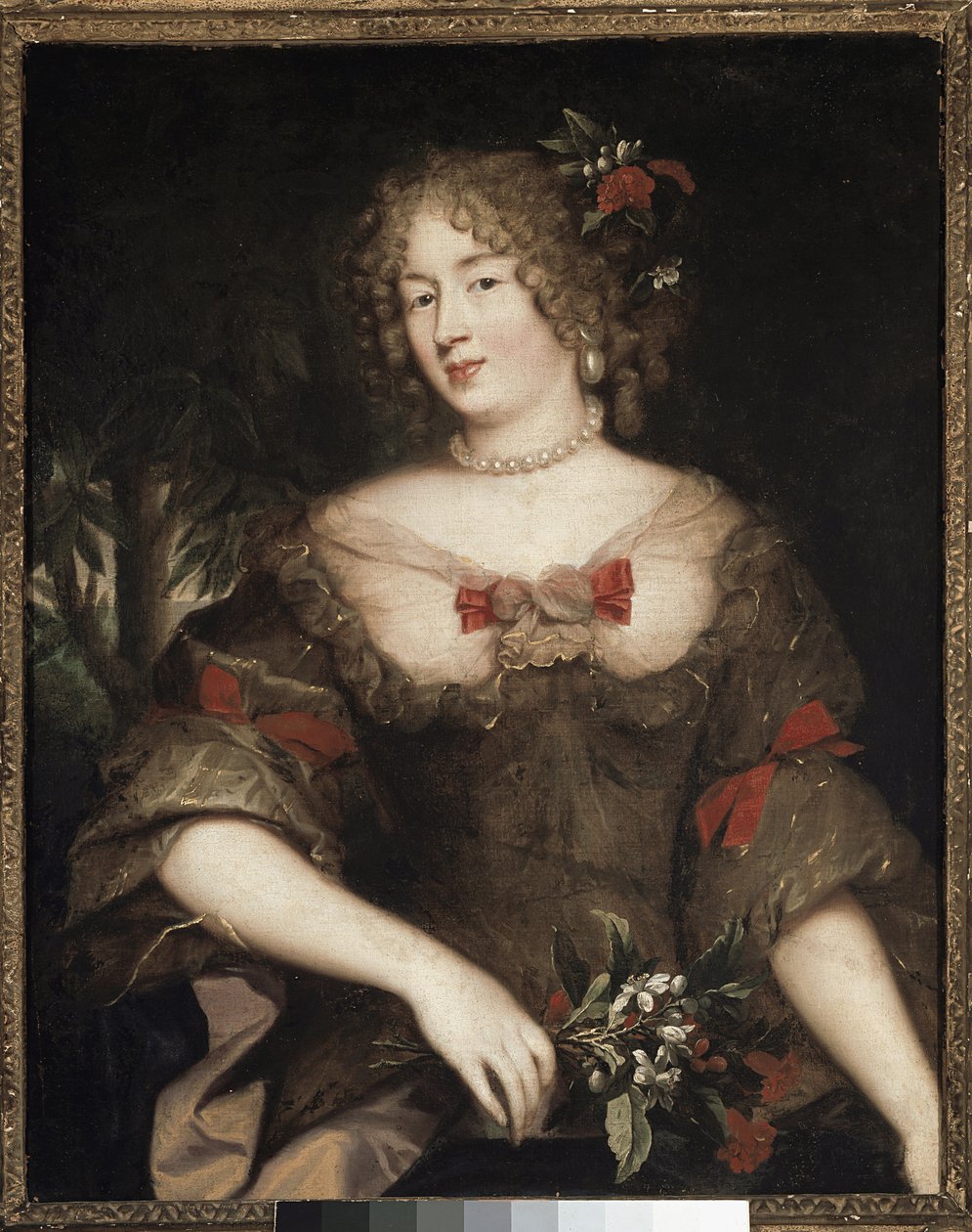 Madame de Sevignen muotokuva (öljy kankaalle tekijältä Pierre Mignard