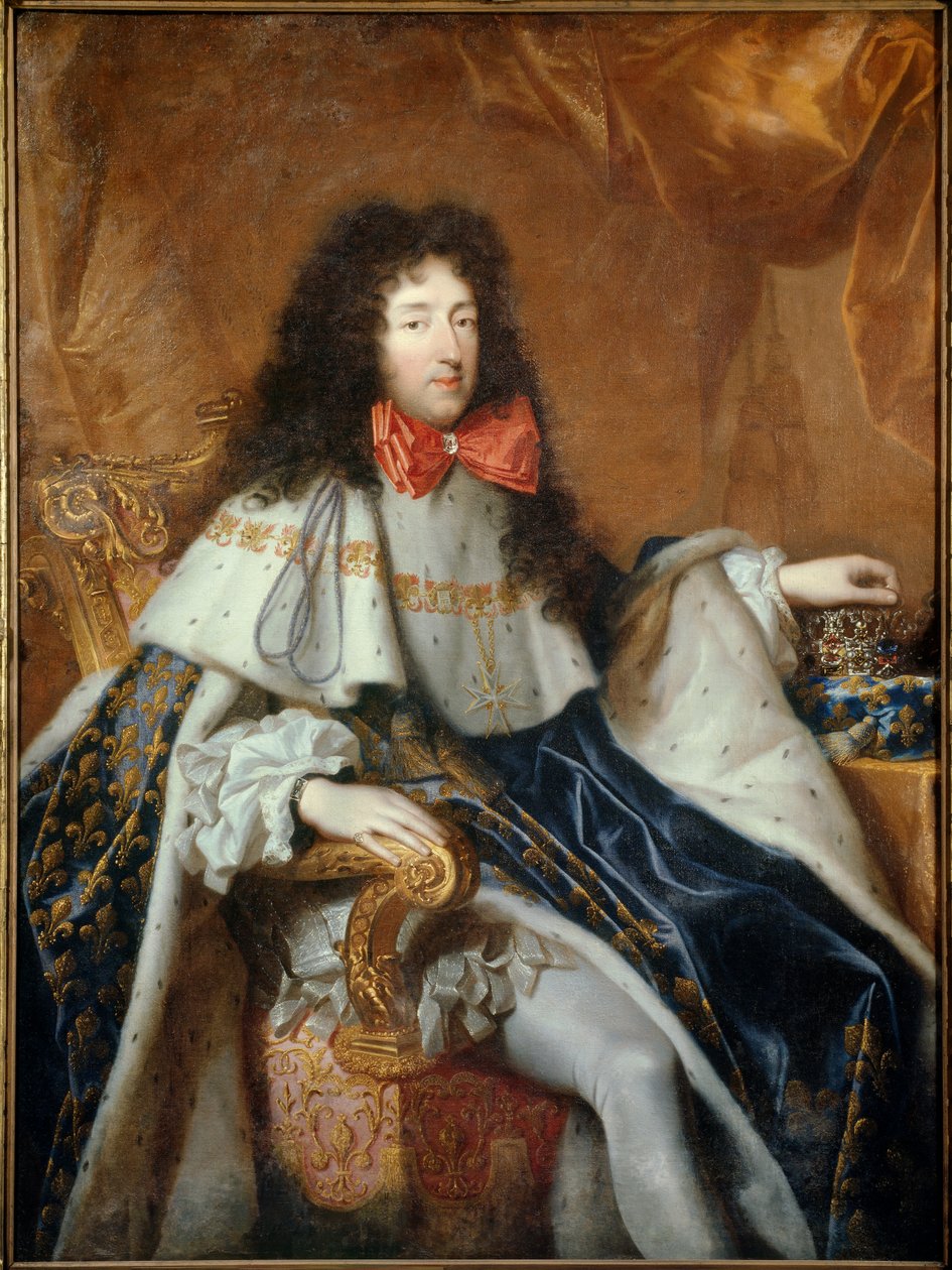 Muotokuva Philippe Duke of Orleansista (1640-1701) dit Monsieur, Louis XIV:n veli. Pierre Mignardin (1612-1695) maalaus tekijältä Pierre Mignard