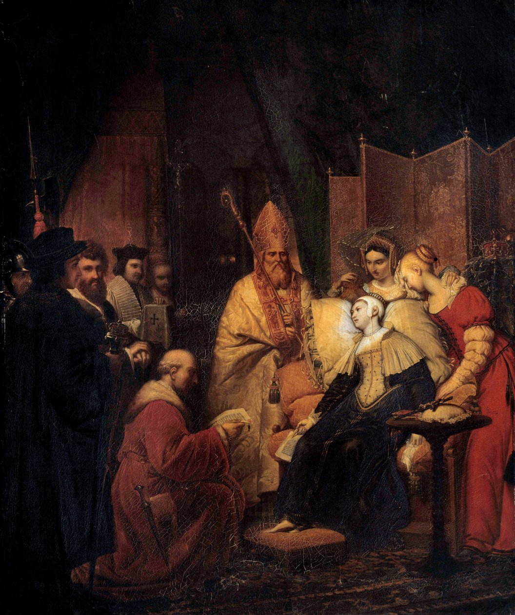 Anne de Boleyn (Anna tai Ann Bolin ja Anne Bullen tekijältä Pierre Nolasque Bergeret