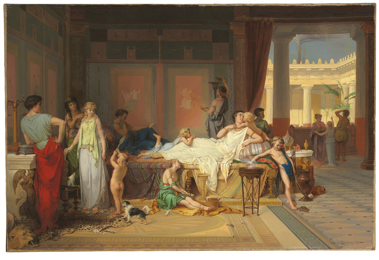 Pompejin viimeinen tunti - Runoilijan talo tekijältä Pierre Oliver Joseph Coomans