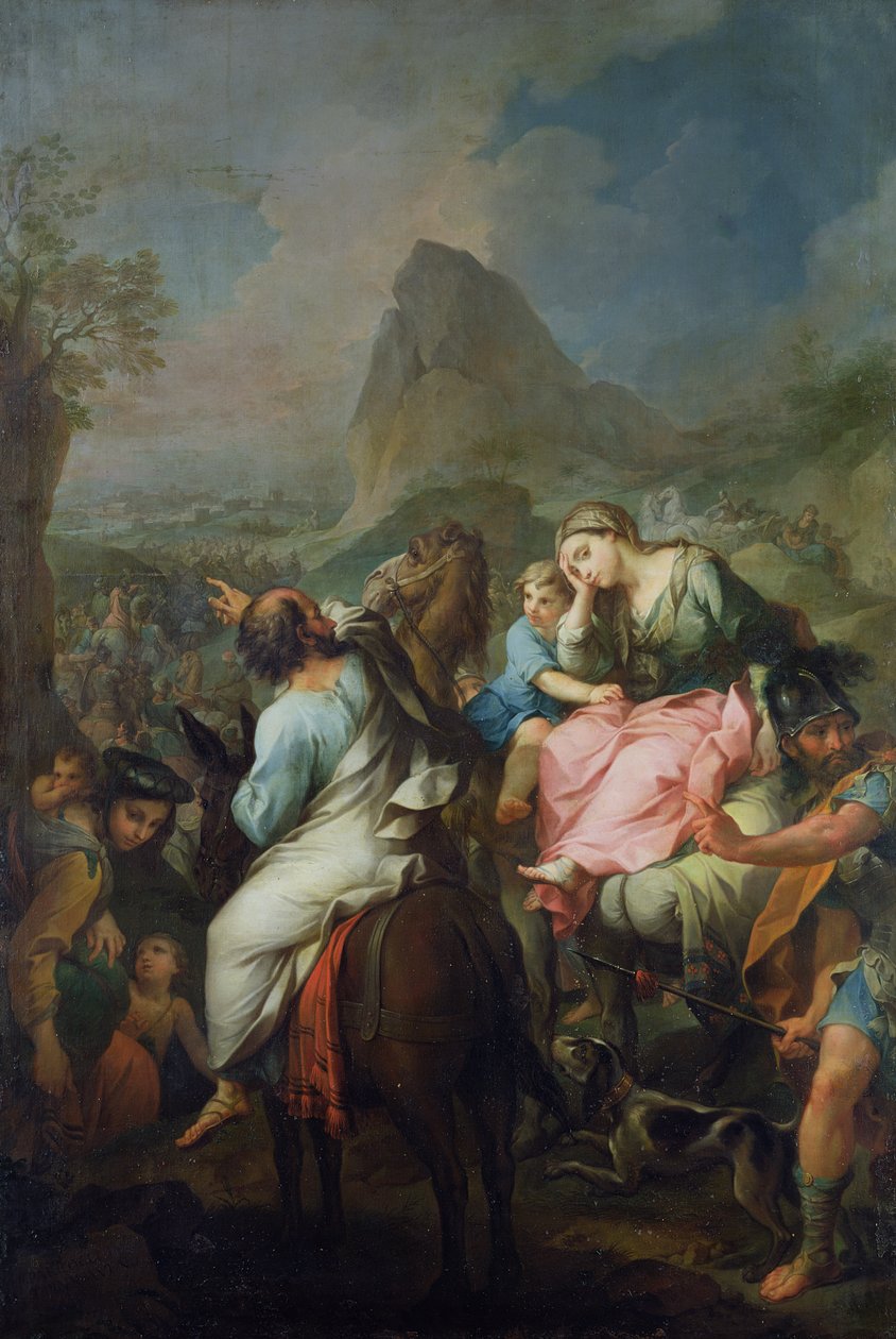 Israelilaisten vankeus, 1733 tekijältä Pierre Parrocel