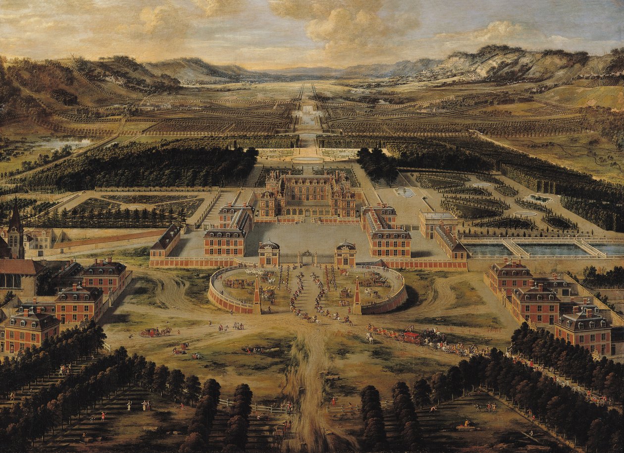 Perspektiivinäkymä Versailles