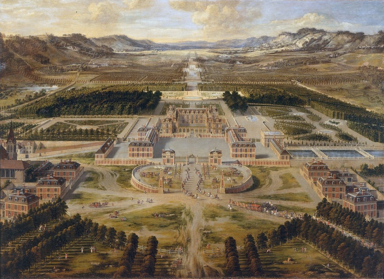 Versaillesin palatsi, Suuri Trianon, noin 1668 tekijältä Pierre Patel
