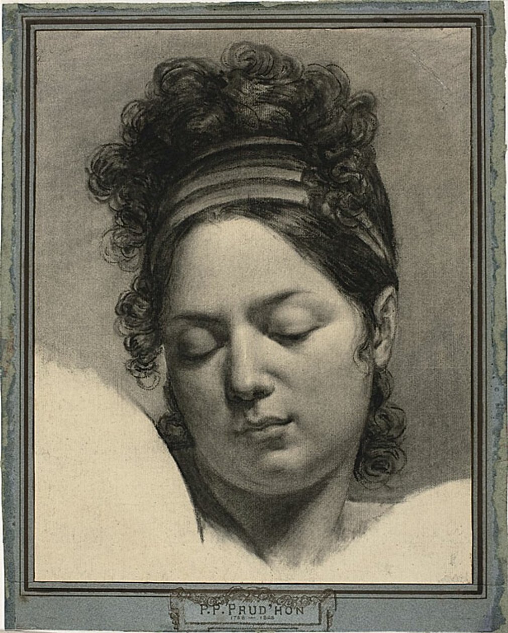 Naisen pää tekijältä Pierre Paul Prud