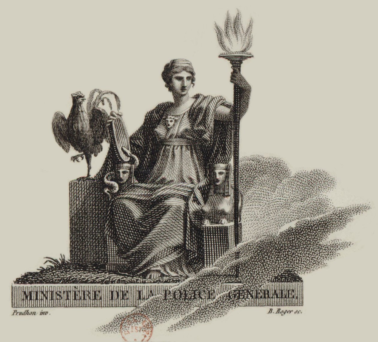 Sisäministeriö - tunnus tekijältä Pierre Paul Prud