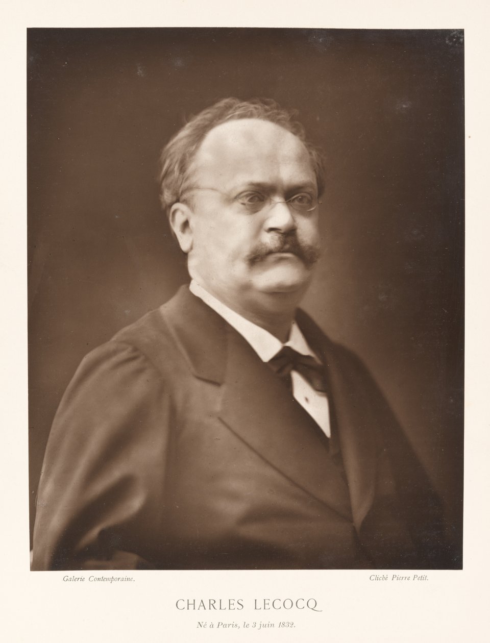 Charles Lecocq (Pariisi, 1832) tekijältä Pierre Petit