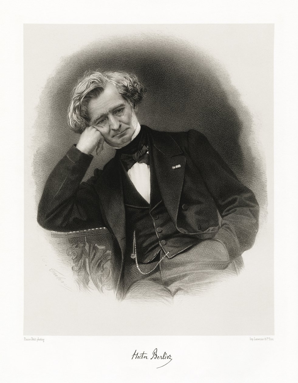 Hector Berlioz, 1865-66 tekijältä Pierre Petit