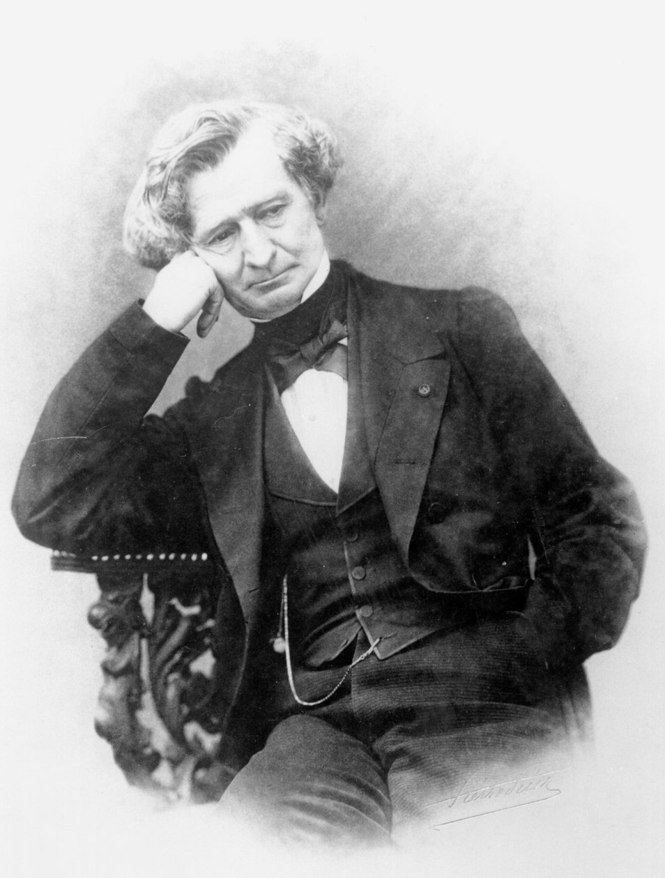 Hector Berliozin (1803-69) muotokuva tekijältä Pierre Petit