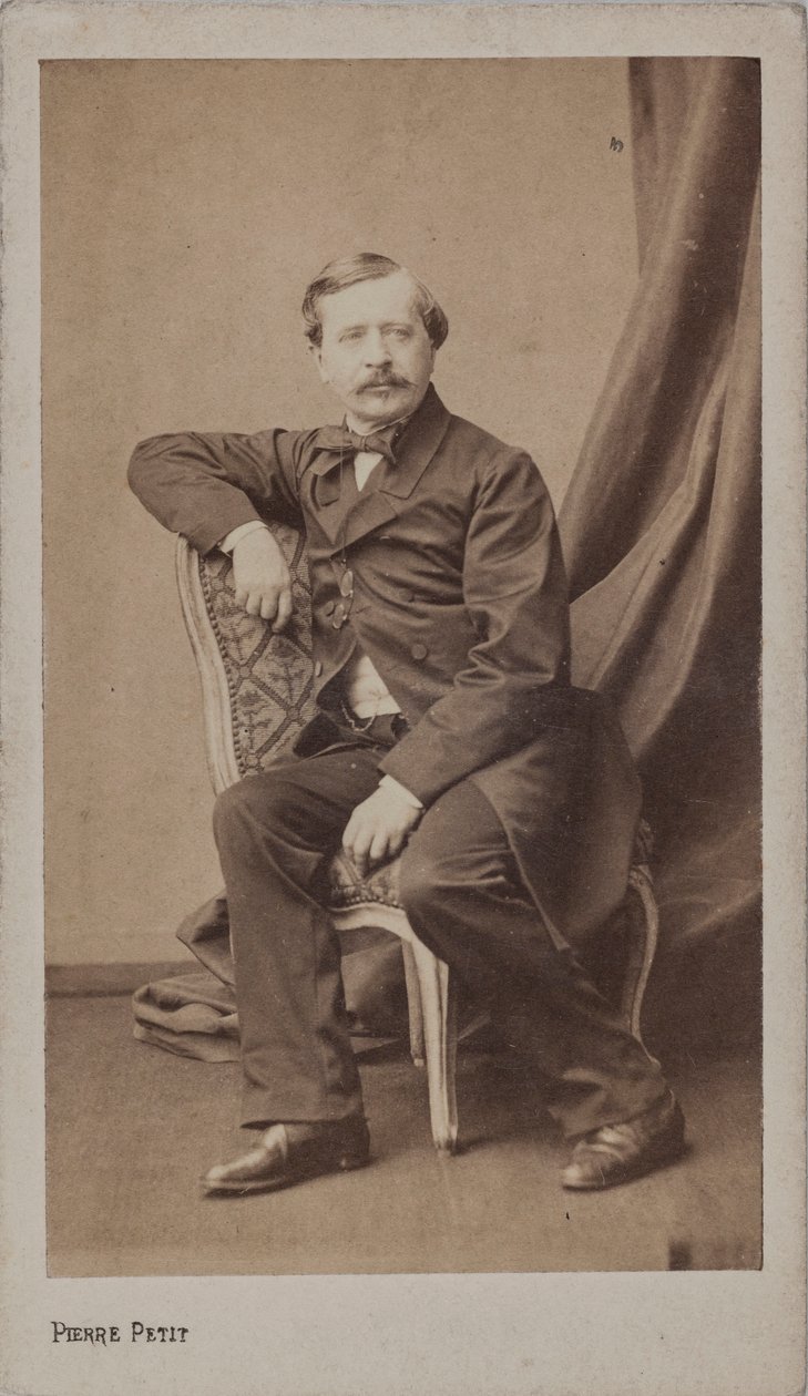 Louis de Loménien muotokuva 1818-1878. tekijältä Pierre Petit