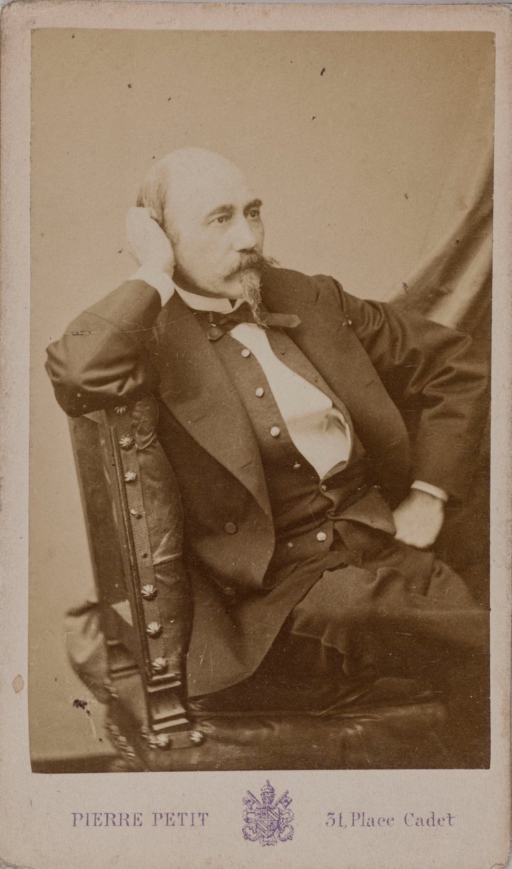 Muotokuva säveltäjä Aimé Maillartista 1817-1871. tekijältä Pierre Petit