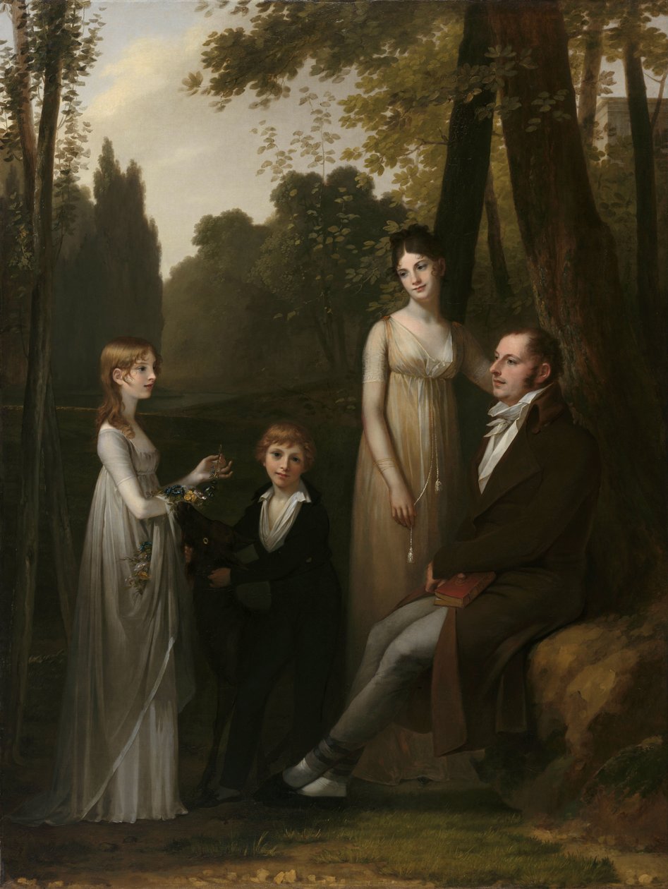 Rutger Jan Schimmelpenninckin ja hänen perheensä muotokuva Rutger Jan Schimmelpenninckin ja hänen perheensä muotokuva tekijältä Pierre Prud