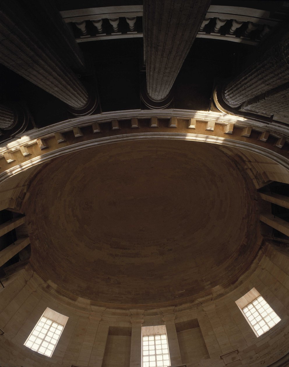 Barokkiarkkitehtuuri: Vanhan Chariten kappeli (1679 - 1707), Marseillen luostari, arkkitehti Pierre Puget (1622 - 1694). Sisäinen näkymä. Marseille, Bouches du Rhone (Bouches-du-Rhone) (13). tekijältä Pierre Puget