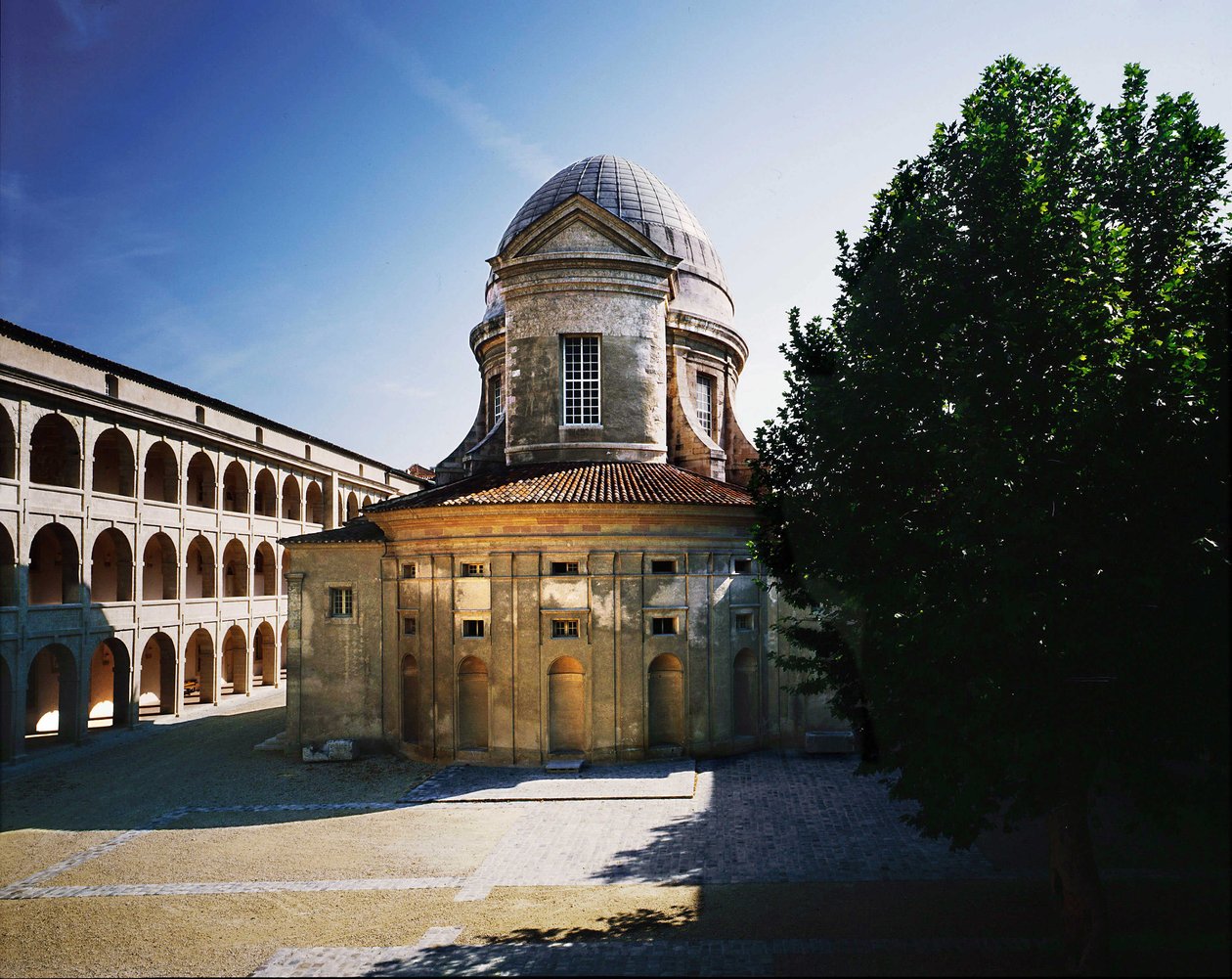 La Vieille Chariten kirkko, Marseillen luostari, Ranska. Barokkiarkkitehtuuri, Pierre Puget tekijältä Pierre Puget